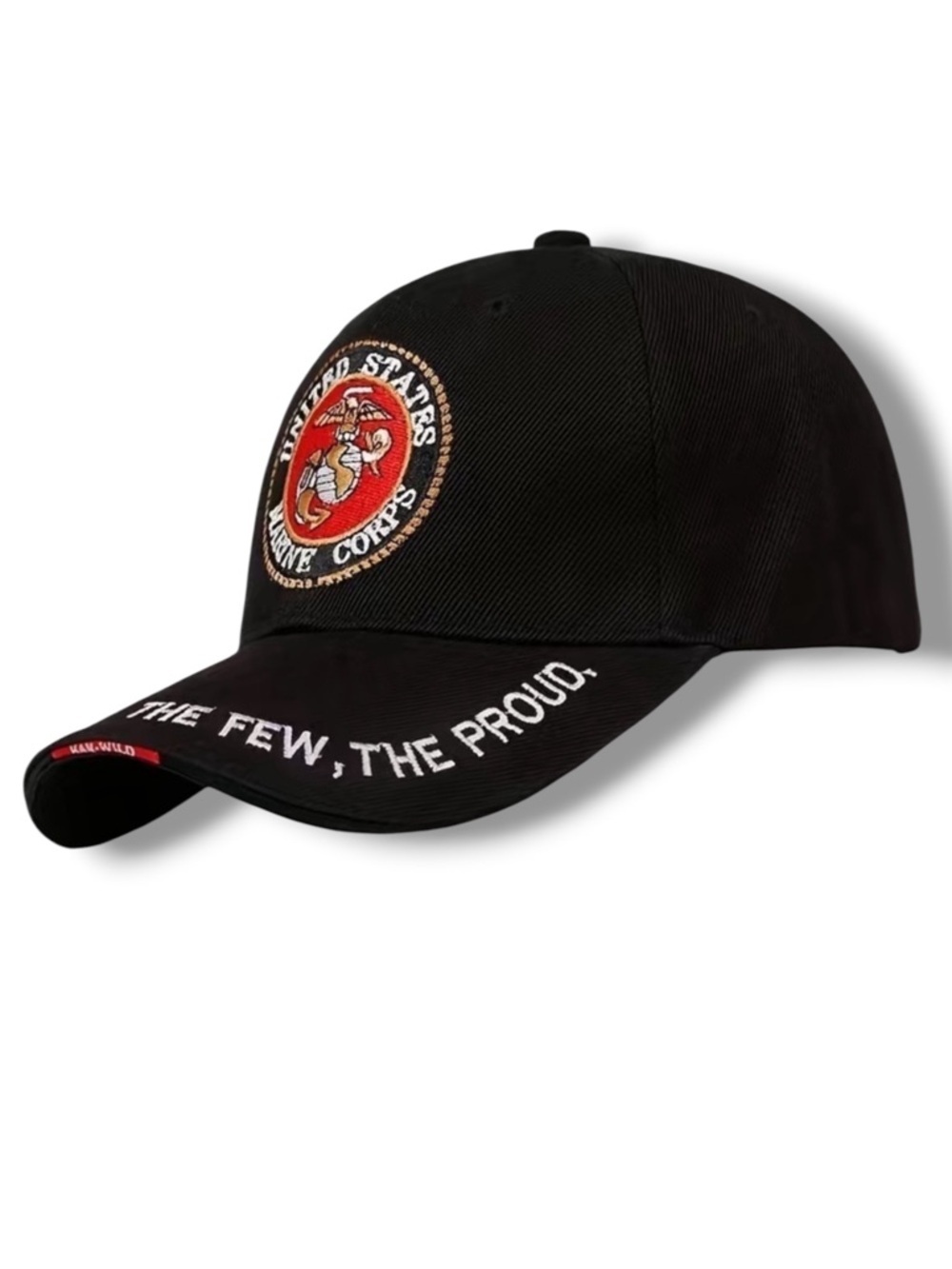 Marine Corp Baseball Cap Patriotic Trucker Hat USMC Embroidered Unisex Men Black